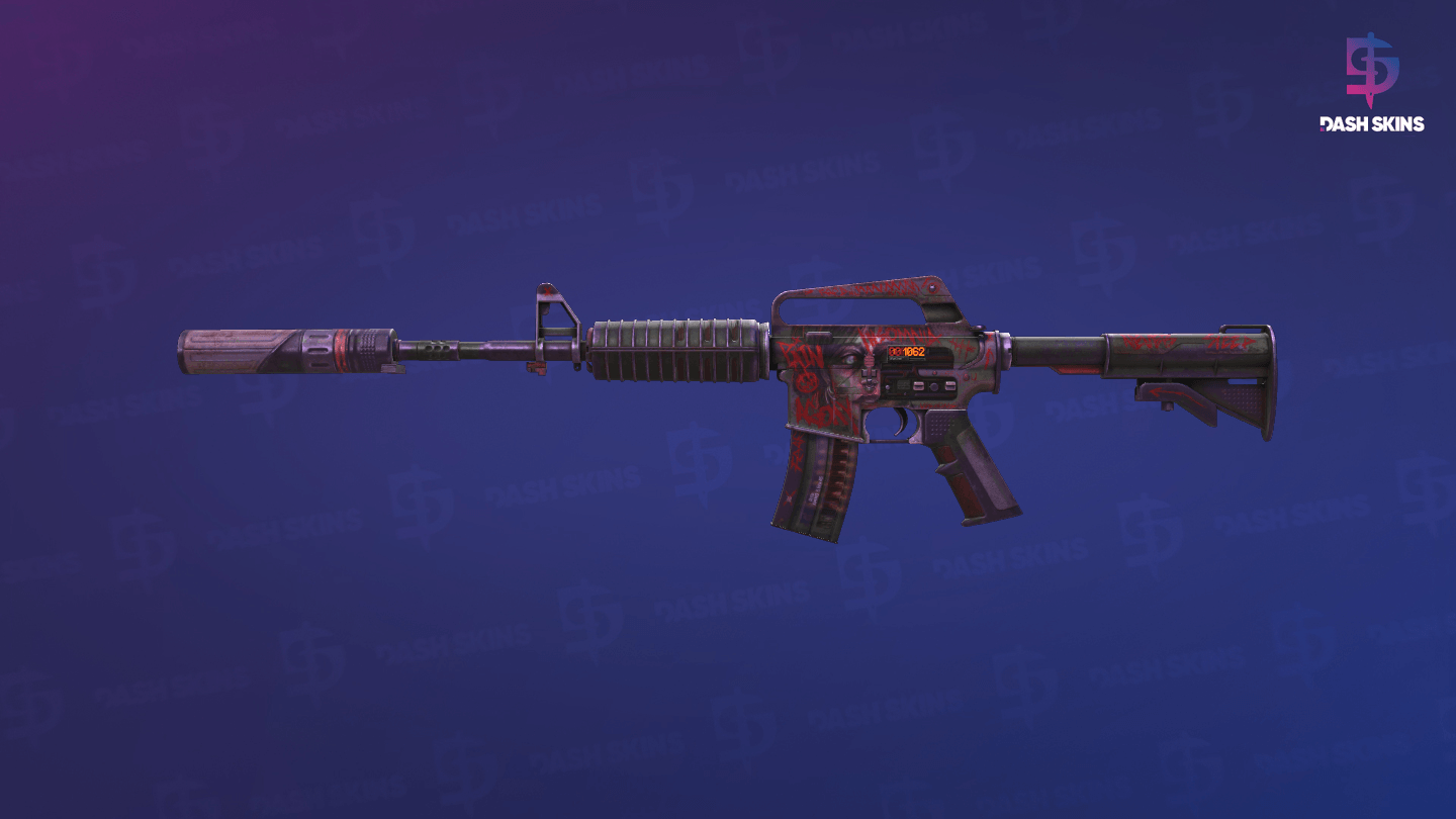 StatTrak™ M4A1-S | Night Terror (Battle-Scarred) Screenshot Playside