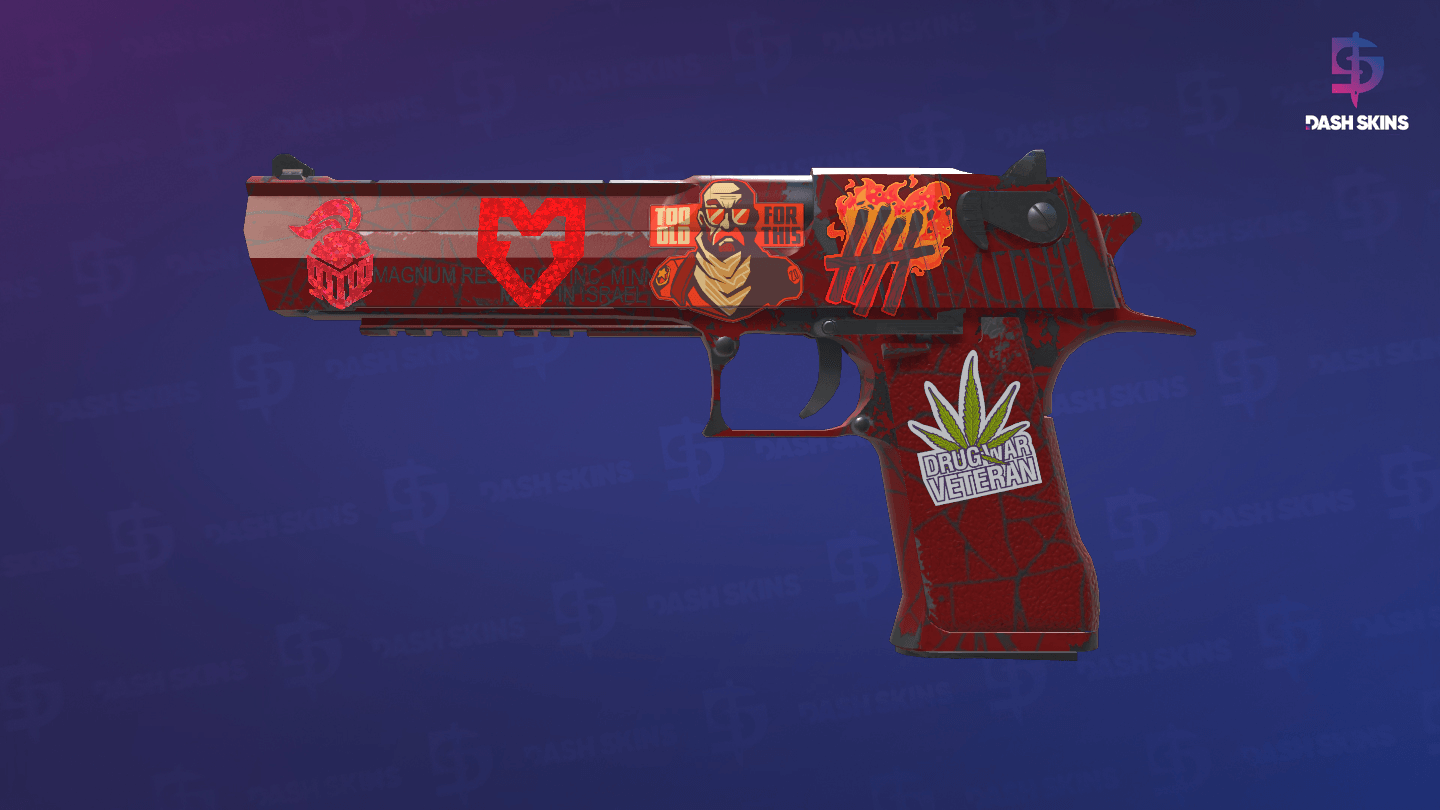 Desert Eagle | Crimson Web (Field-Tested) Screenshot Playside