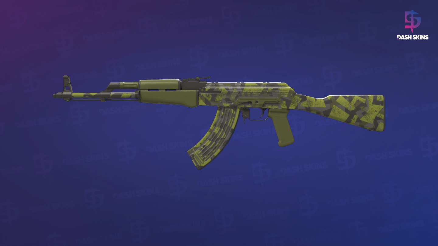 AK-47 | Olive Polycam (Factory New) Screenshot Playside