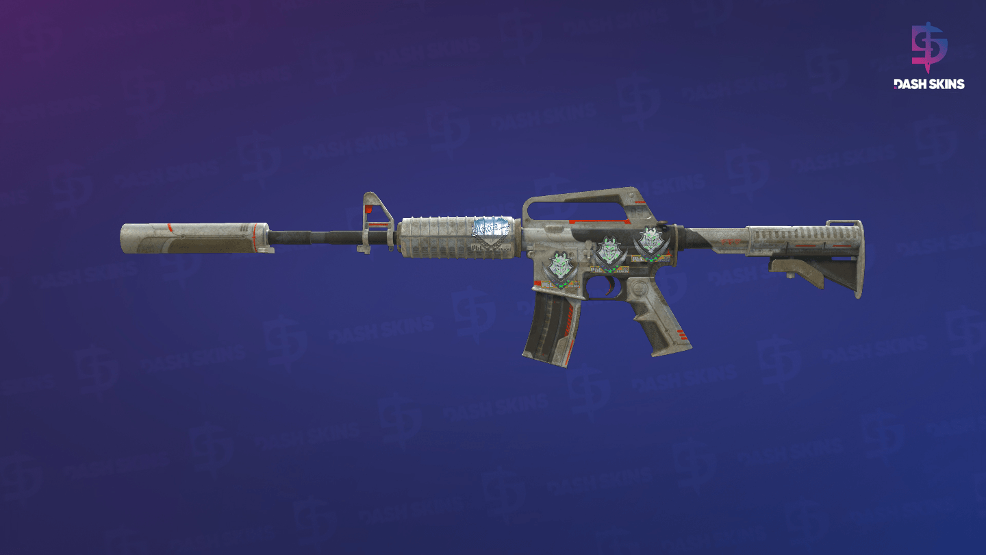 M4A1-S | Mecha Industries (Battle-Scarred) Screenshot Playside