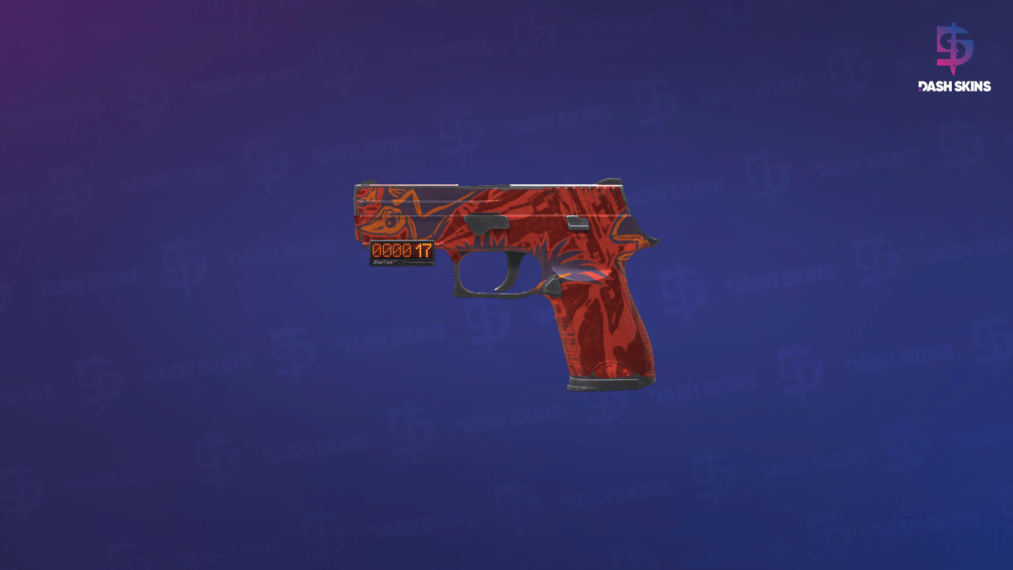 StatTrak™ P250 | Nevermore (Field-Tested) Screenshot Playside