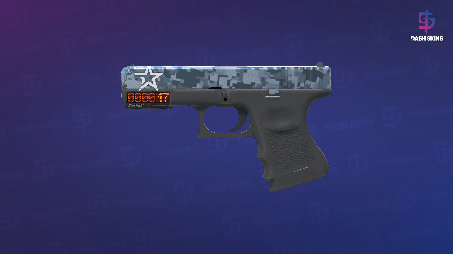 StatTrak™ Glock-18 | Steel Disruption (Field-Tested) Screenshot Playside