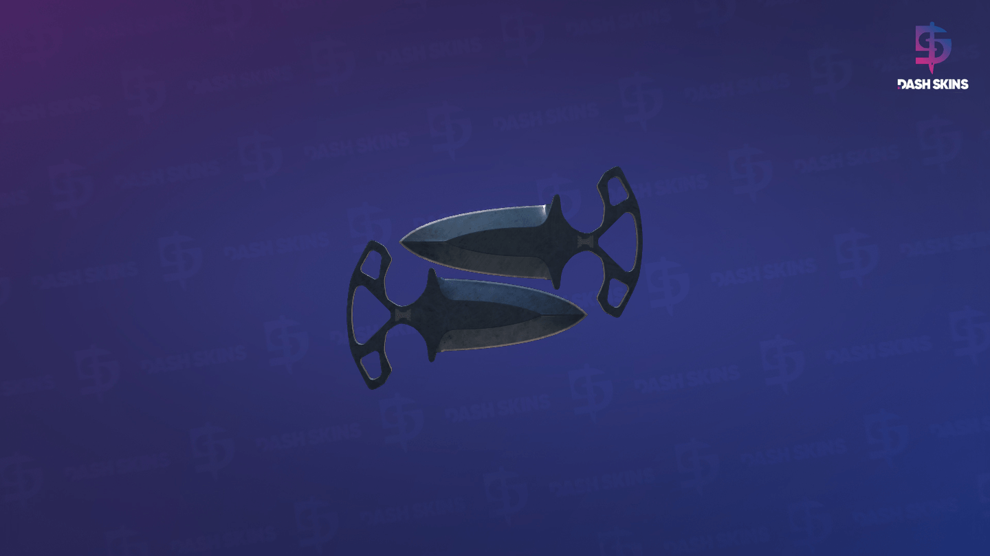 ★ Shadow Daggers | Blue Steel (Field-Tested) Screenshot Playside