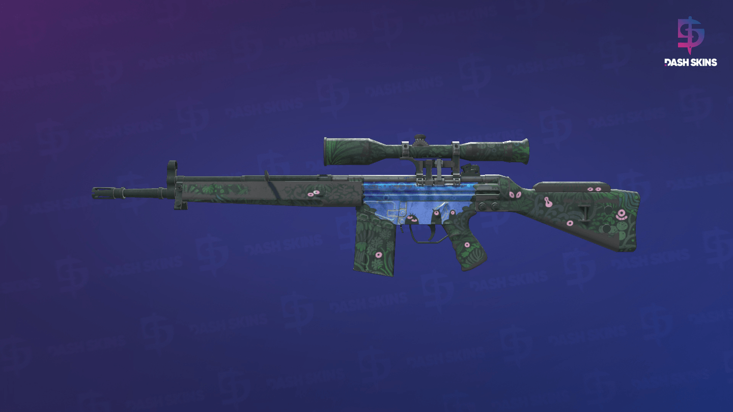 G3SG1 | Dream Glade (Battle-Scarred) Screenshot Playside