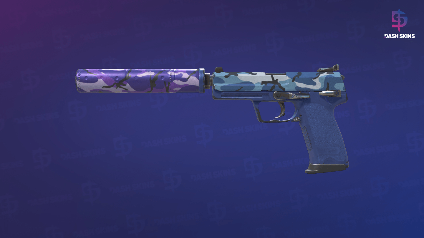 USP-S | Alpine Camo (Field-Tested) Screenshot Playside