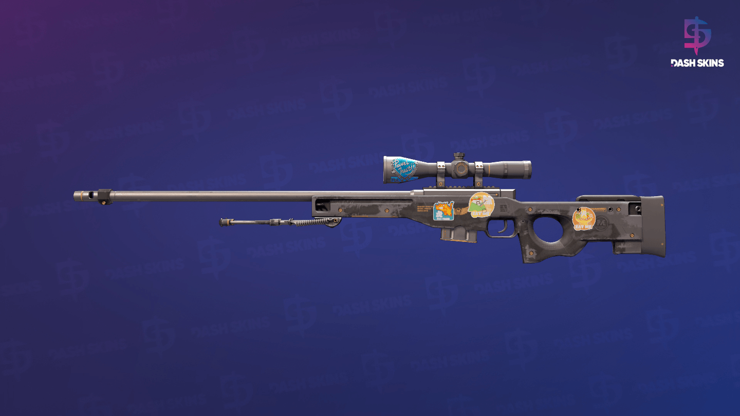 AWP | Elite Build (Well-Worn) Screenshot Playside