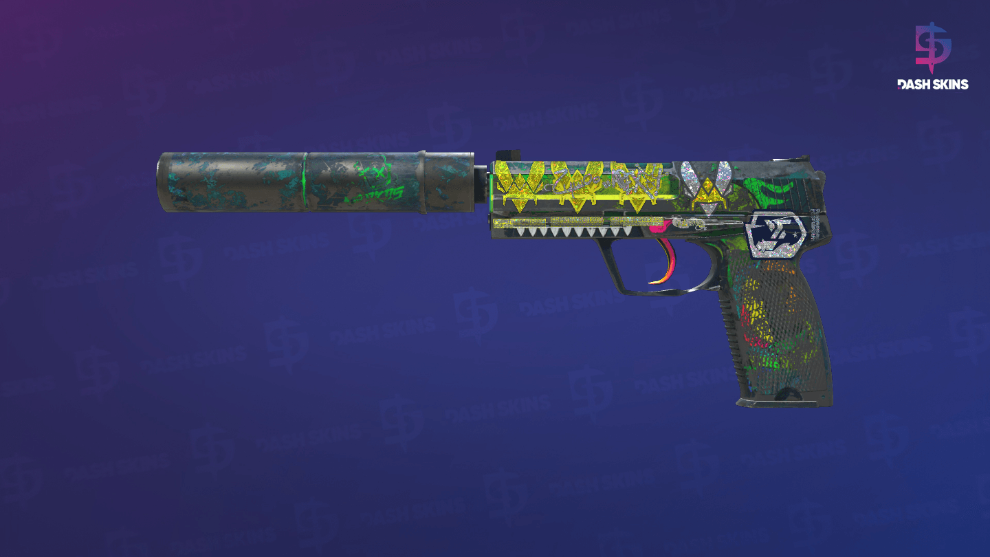 USP-S | Monster Mashup (Battle-Scarred) Screenshot Playside