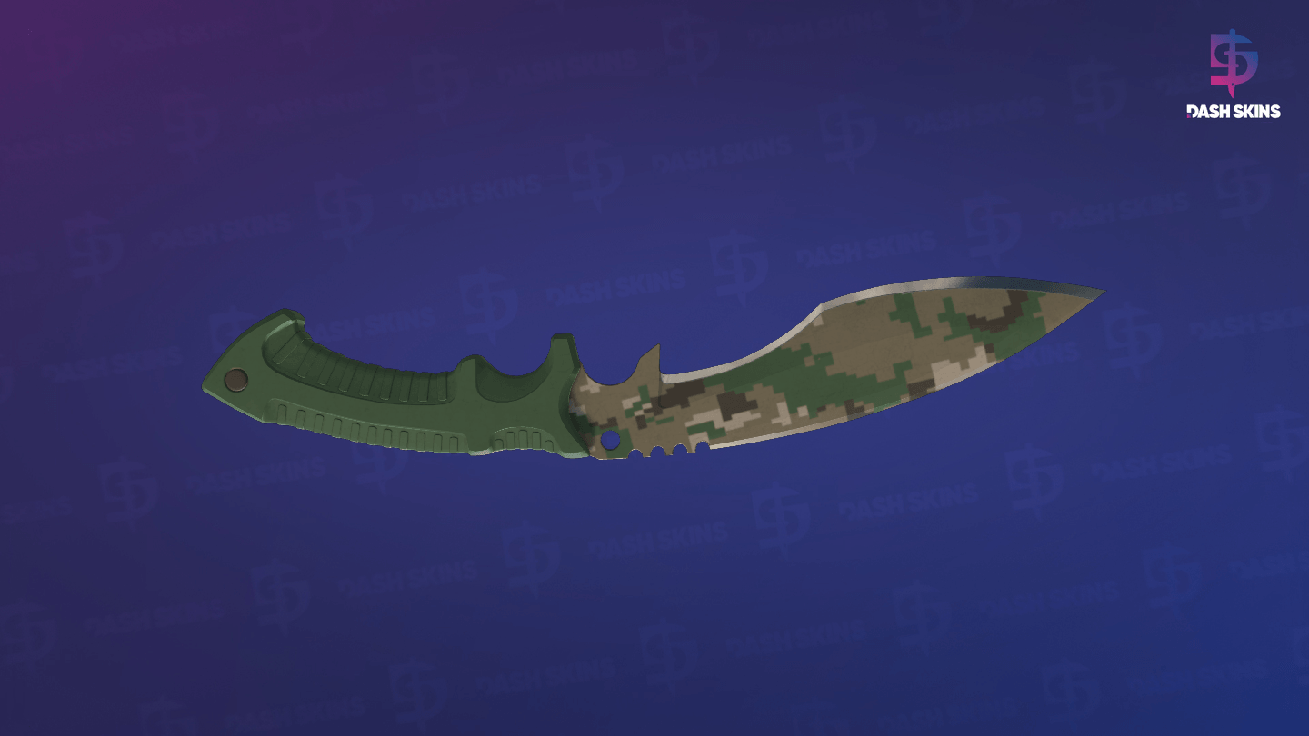 ★ Kukri Knife | Forest DDPAT (Minimal Wear) Screenshot Playside