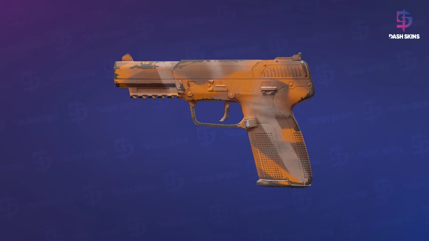 Five-SeveN | Orange Peel (Minimal Wear) Screenshot Playside