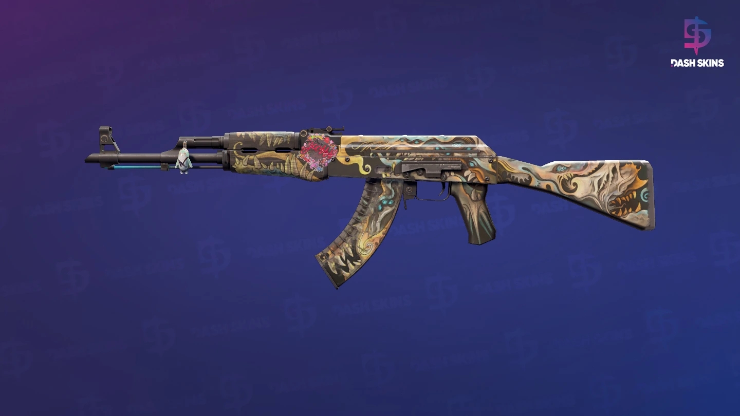 AK-47 | Phantom Disruptor (Well-Worn) Screenshot Playside