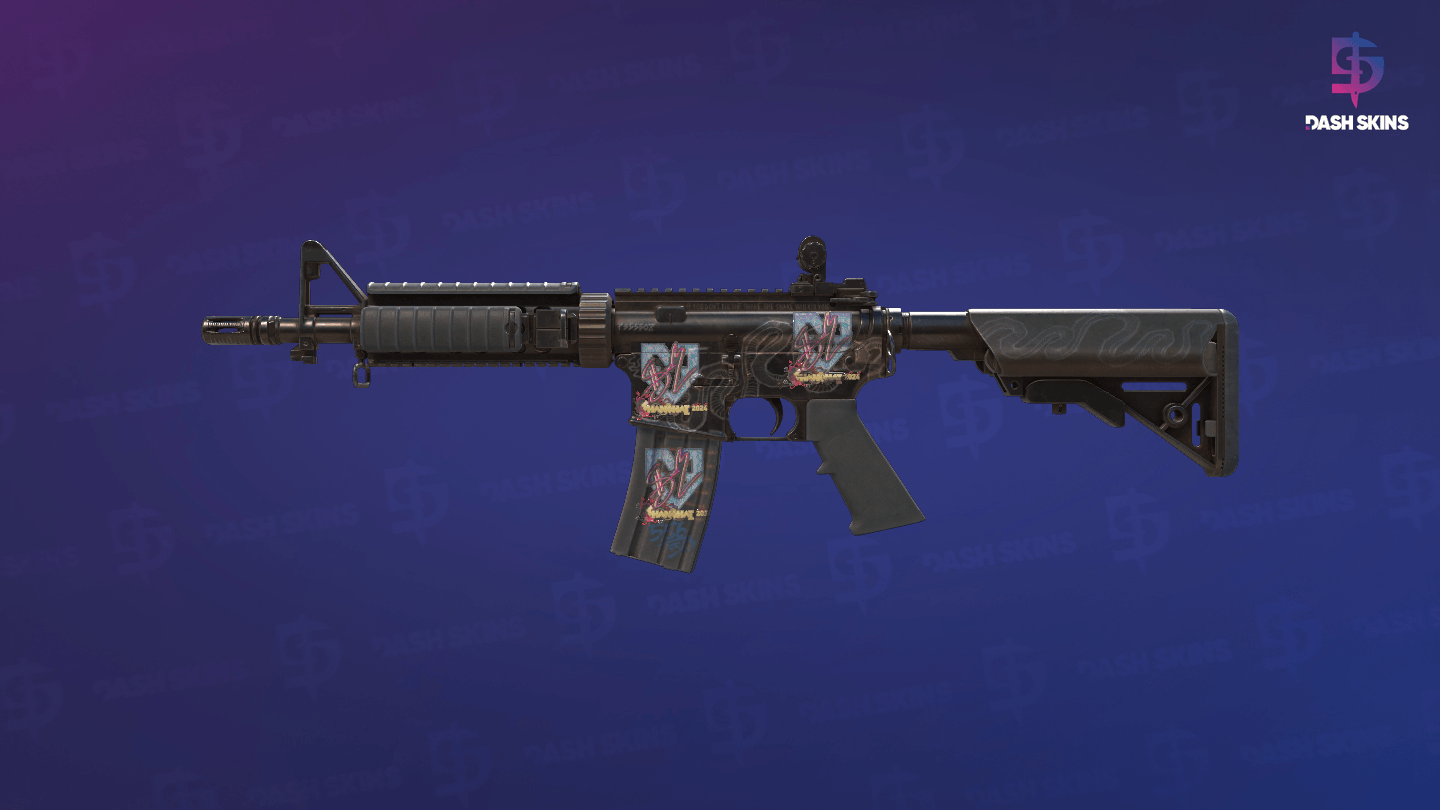 M4A4 | Etch Lord (Battle-Scarred) Screenshot Playside