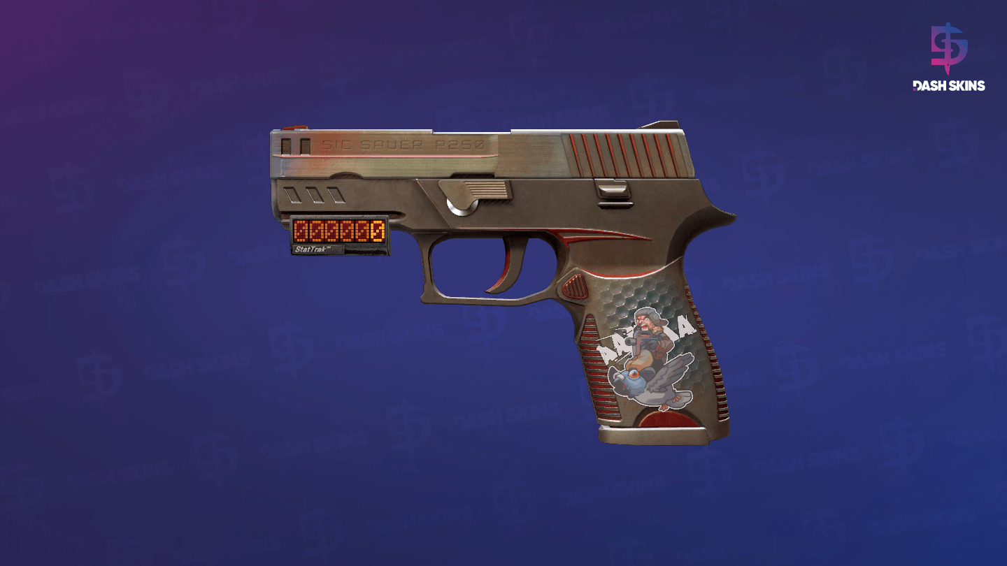 StatTrak™ P250 | Cyber Shell (Battle-Scarred) Screenshot Playside