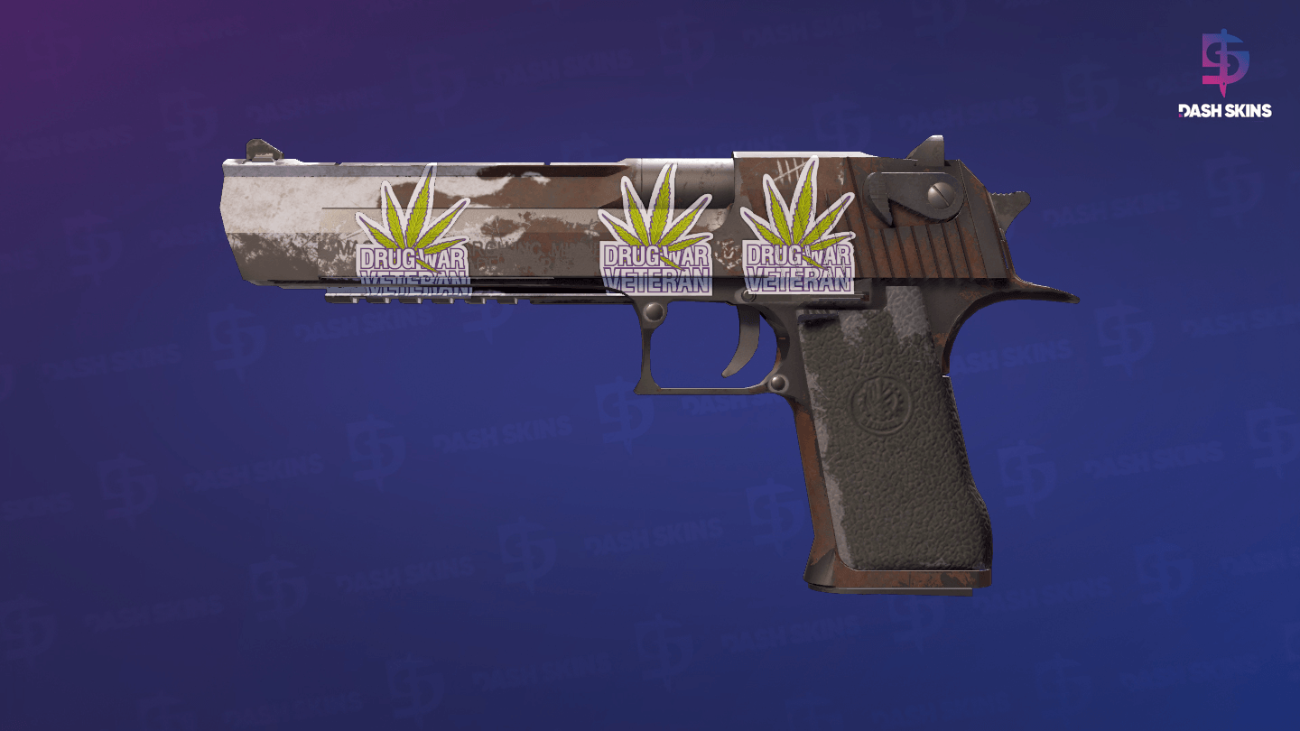 Desert Eagle | Oxide Blaze (Well-Worn) Screenshot Playside