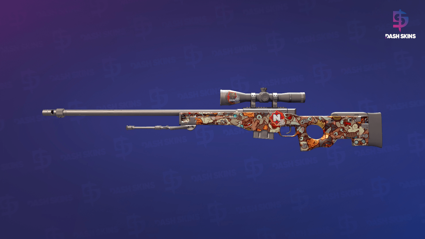 AWP | PAW (Field-Tested) Screenshot Playside