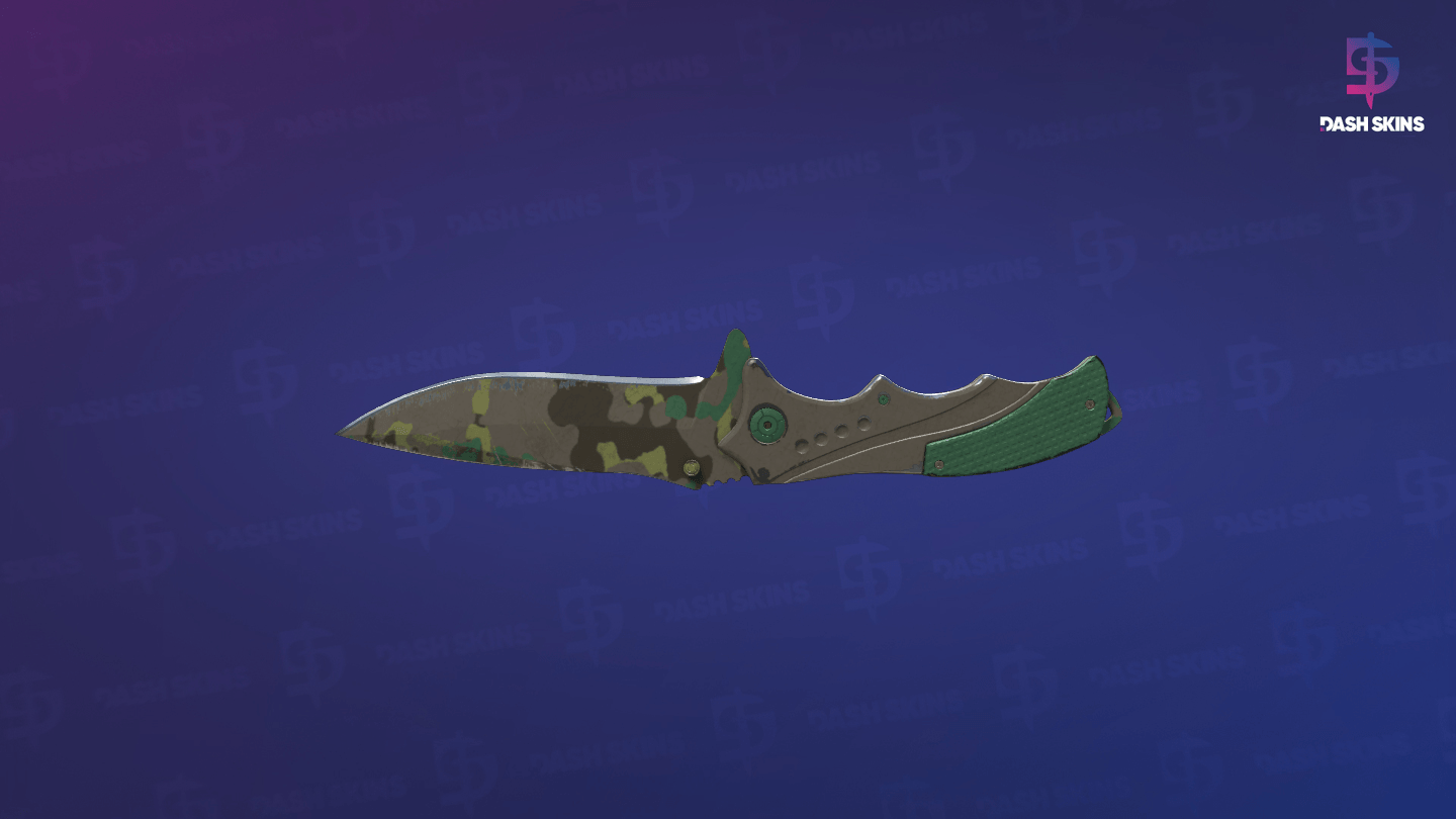 ★ Nomad Knife | Boreal Forest (Well-Worn) Screenshot Playside