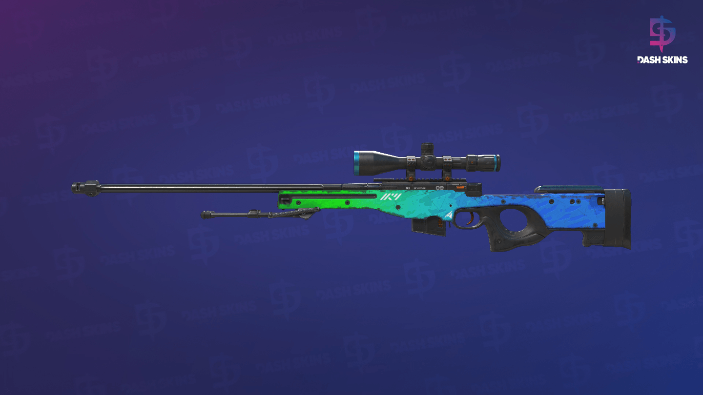 AWP | Ice Coaled (Field-Tested) Screenshot Playside