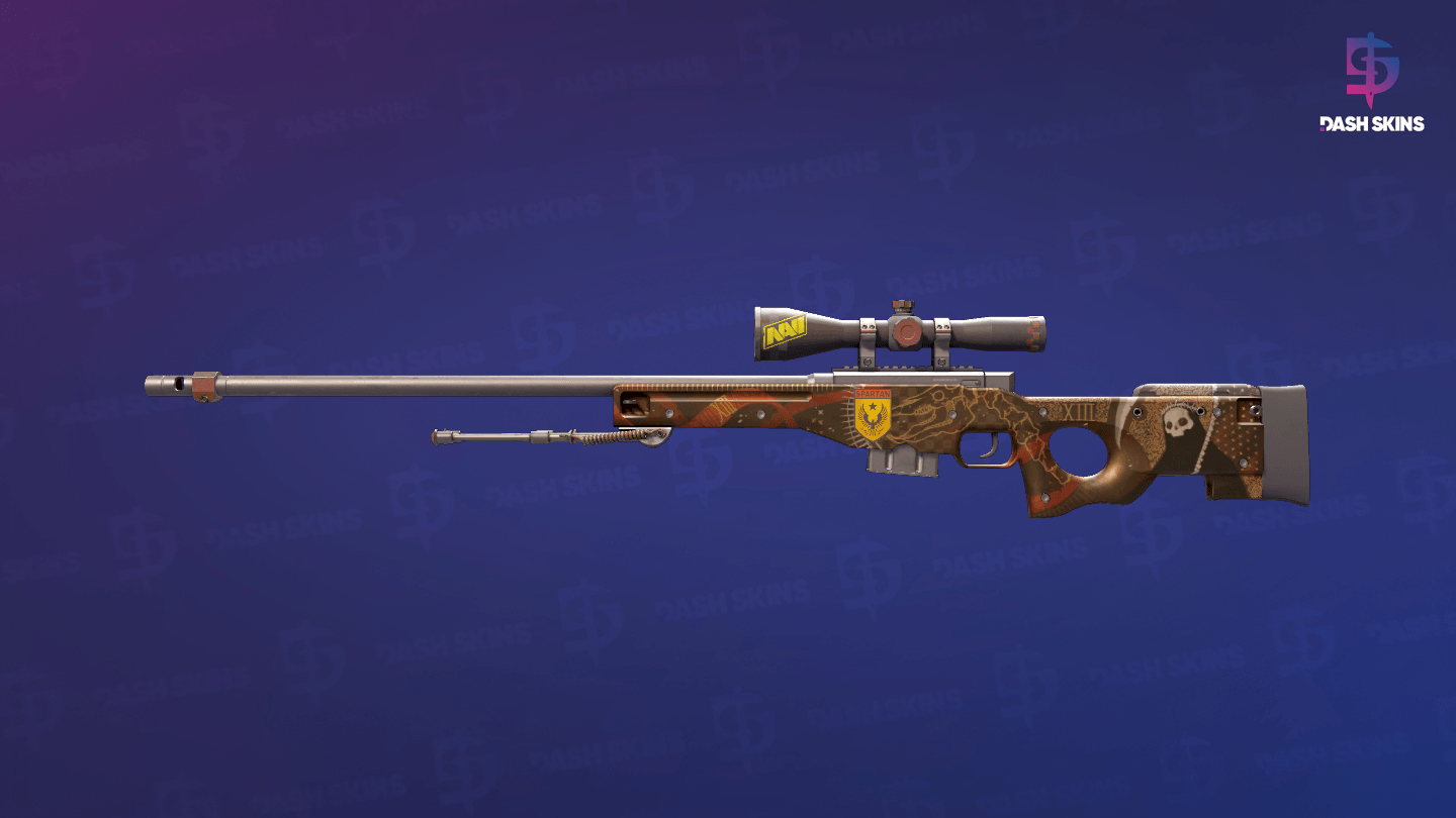 AWP | Mortis (Well-Worn) Screenshot Playside