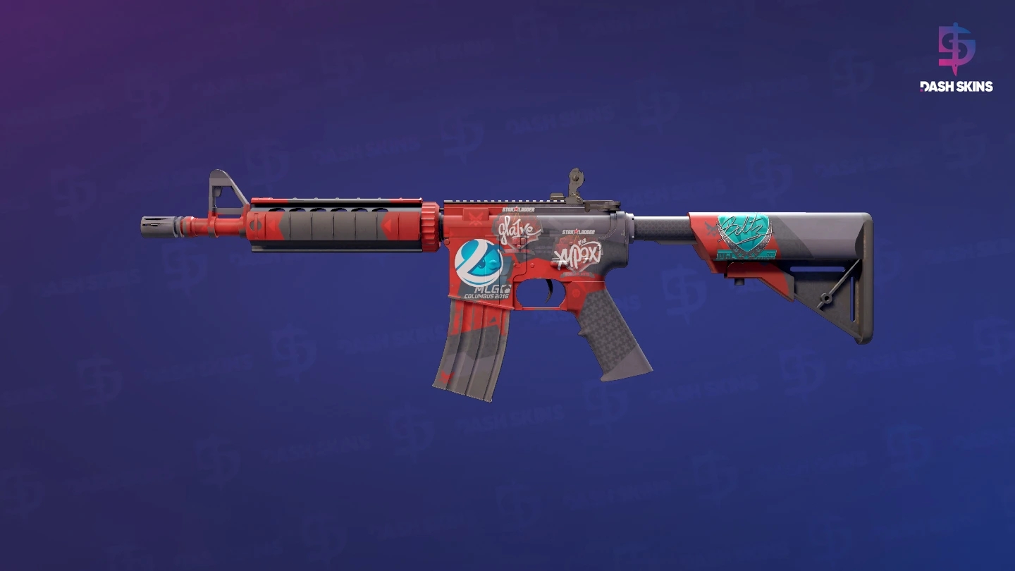 M4A4 | Evil Daimyo (Field-Tested) Screenshot Playside