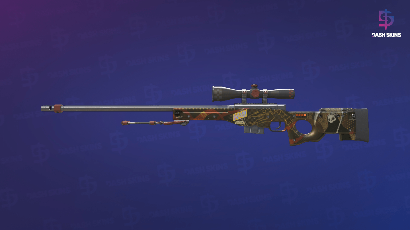 StatTrak™ AWP | Mortis (Minimal Wear) Screenshot Playside