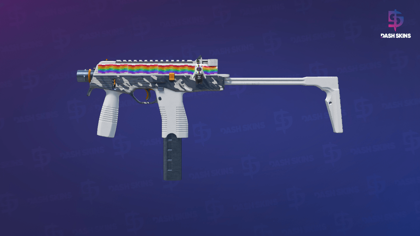 MP9 | Arctic Tri-Tone (Factory New) Screenshot Playside