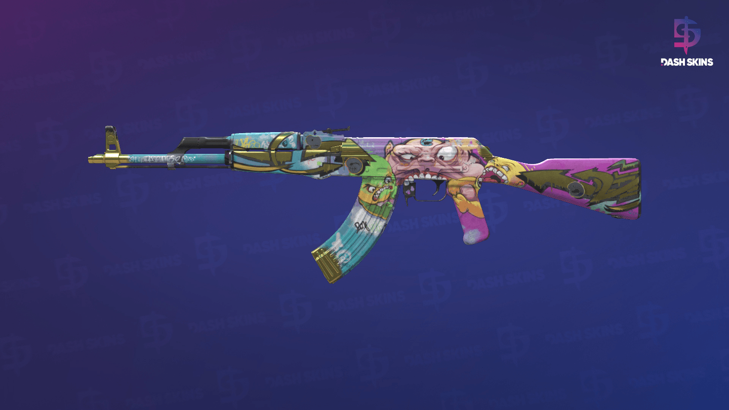 AK-47 | B the Monster (Field-Tested) Screenshot Playside