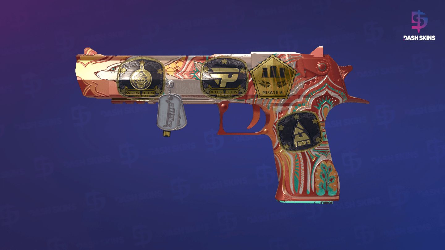 Souvenir Desert Eagle | Fennec Fox (Minimal Wear) Screenshot Playside