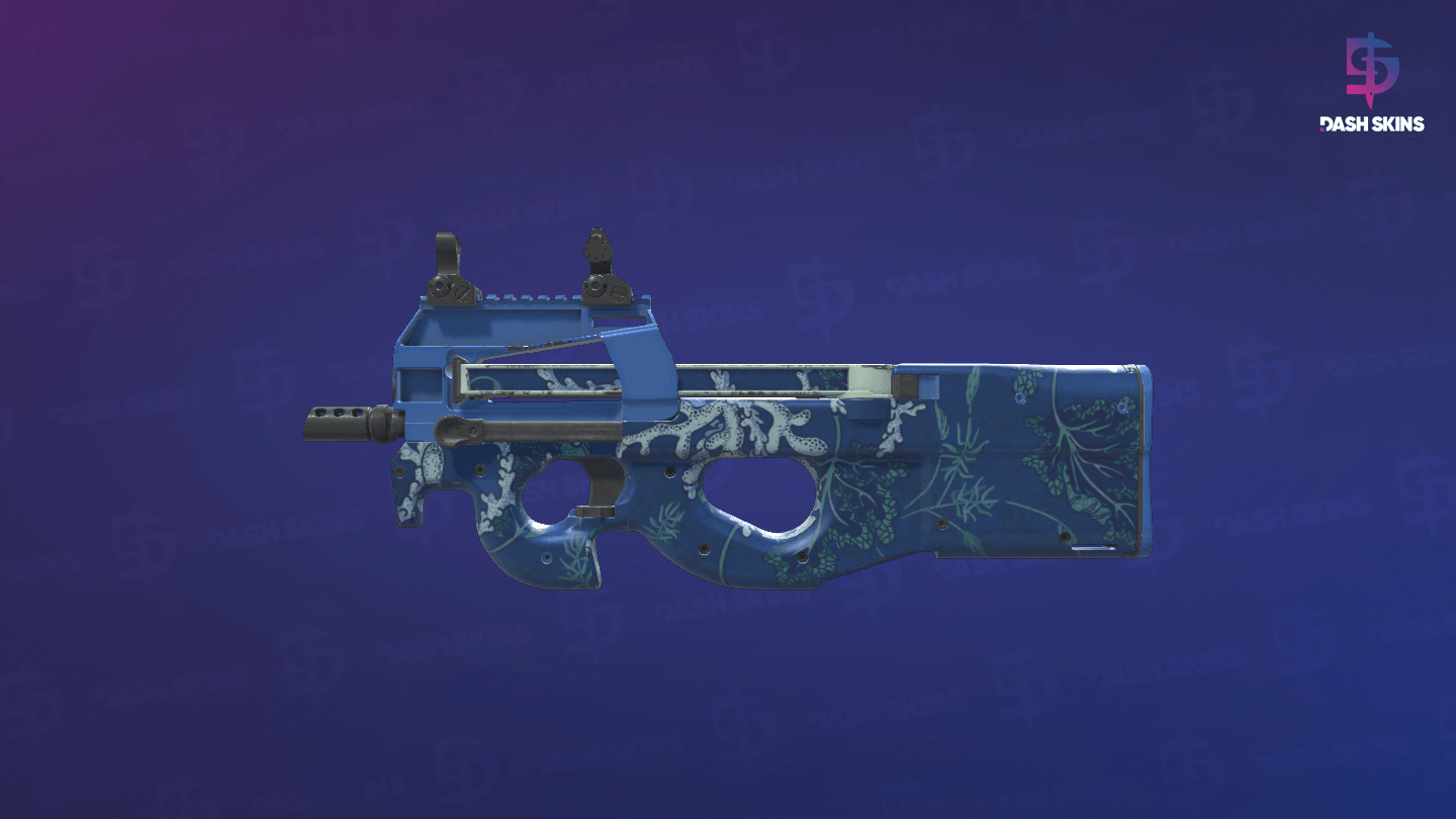 P90 | Reef Grief (Minimal Wear) Screenshot Playside