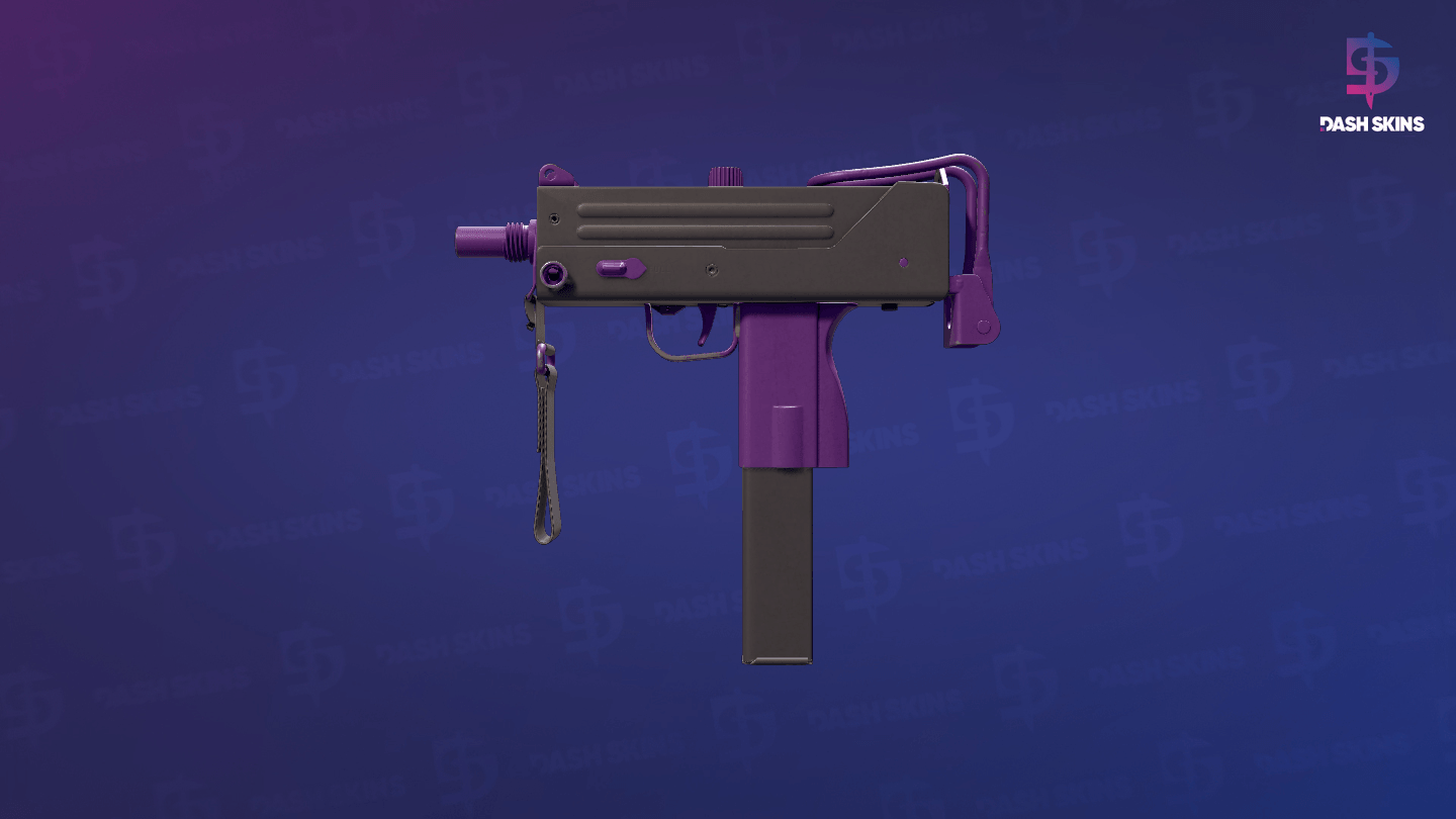 MAC-10 | Ultraviolet (Minimal Wear) Screenshot Playside