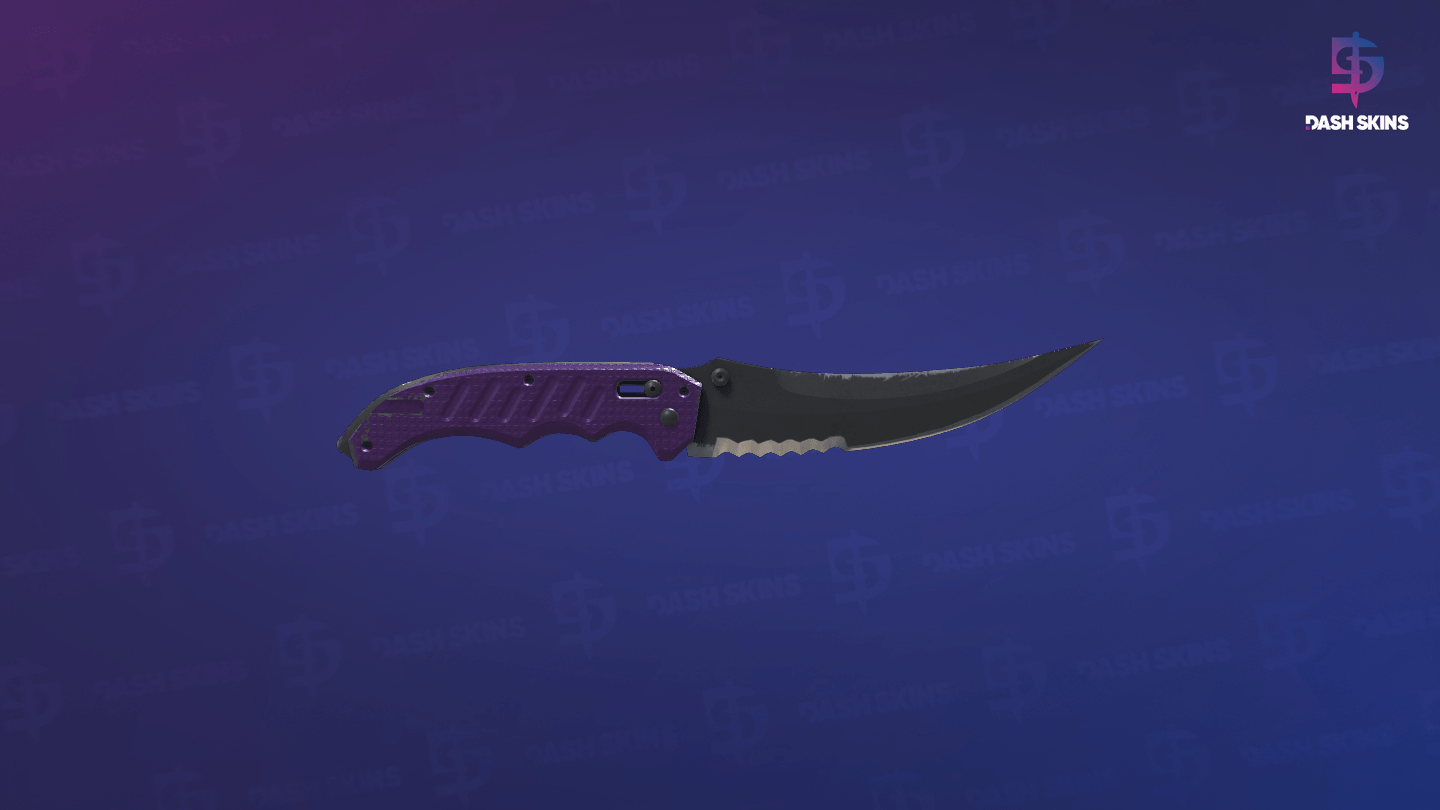 ★ Flip Knife | Ultraviolet (Field-Tested) Screenshot Playside
