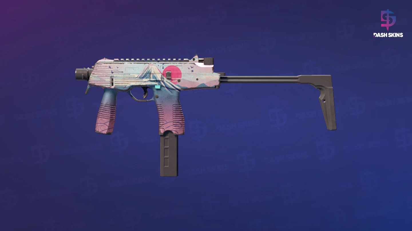 MP9 | Mount Fuji (Well-Worn) Screenshot Playside