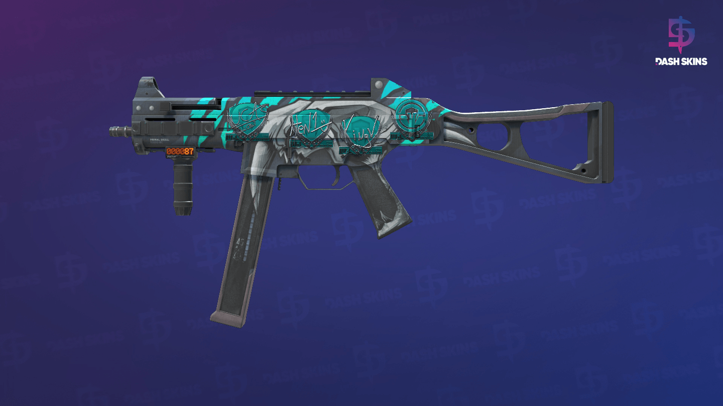 StatTrak™ UMP-45 | Primal Saber (Field-Tested) Screenshot Playside