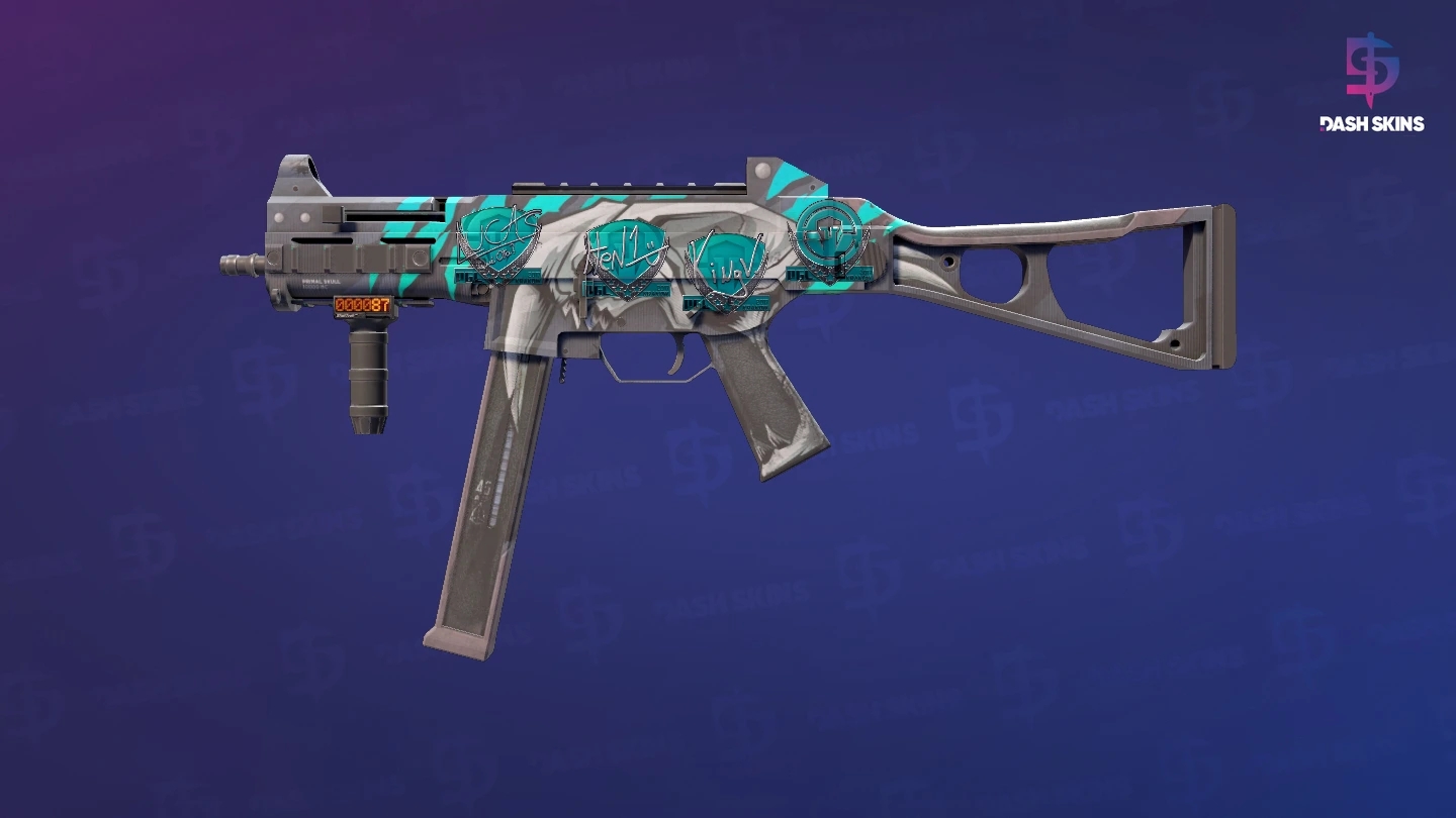 StatTrak™ UMP-45 | Primal Saber (Field-Tested) Screenshot Playside