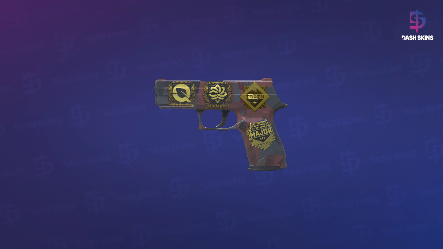 Souvenir P250 | Constructivist (Minimal Wear) Screenshot Playside