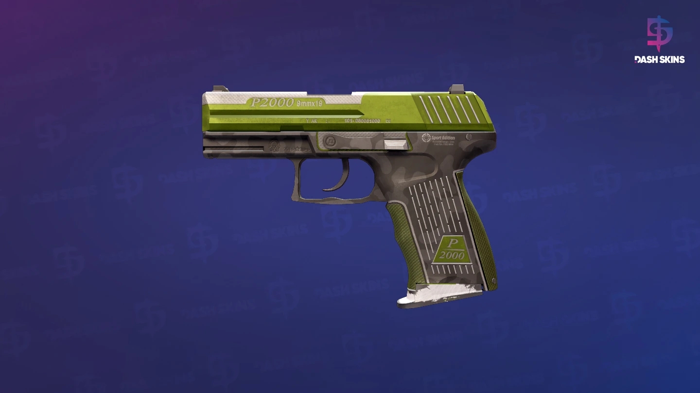 P2000 | Turf (Well-Worn) Screenshot Playside