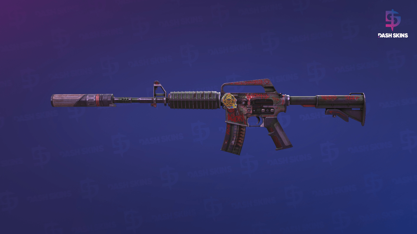 M4A1-S | Night Terror (Well-Worn) Screenshot Playside