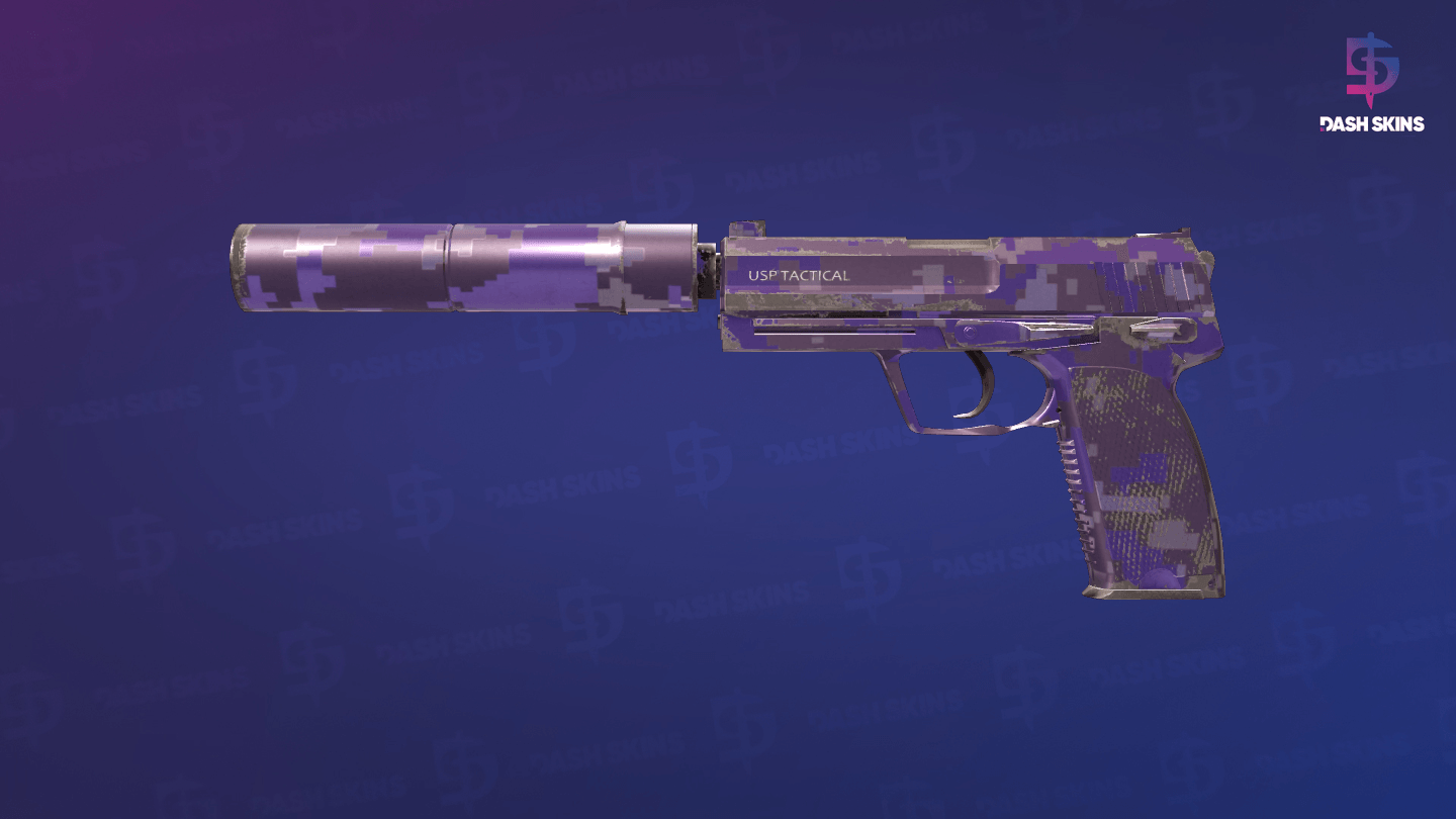 USP-S | Purple DDPAT (Field-Tested) Screenshot Playside