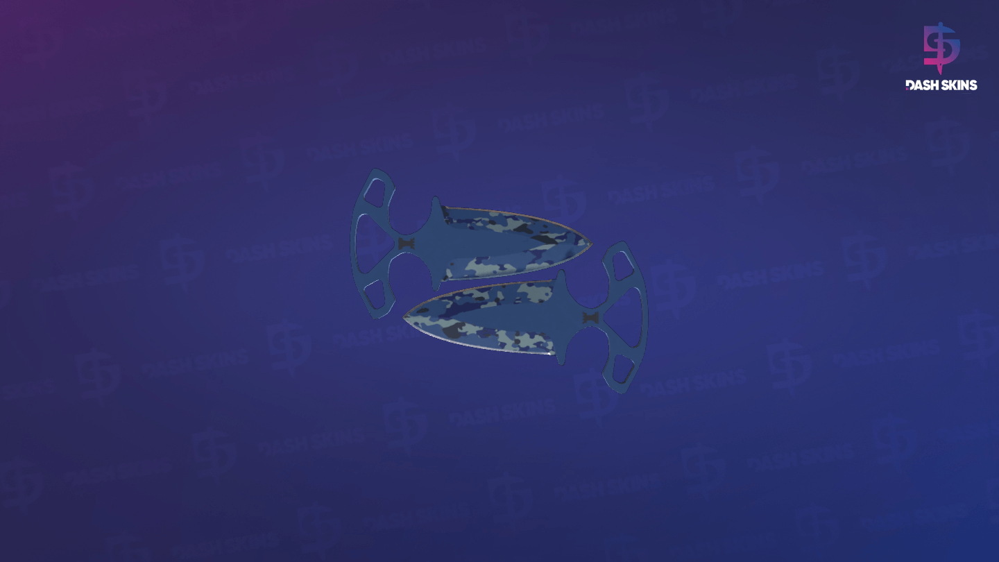 ★ Shadow Daggers | Bright Water (Minimal Wear) Screenshot Playside