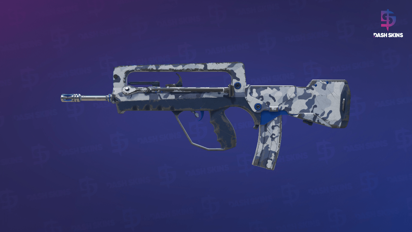 FAMAS | Yeti Camo (Field-Tested) Screenshot Playside