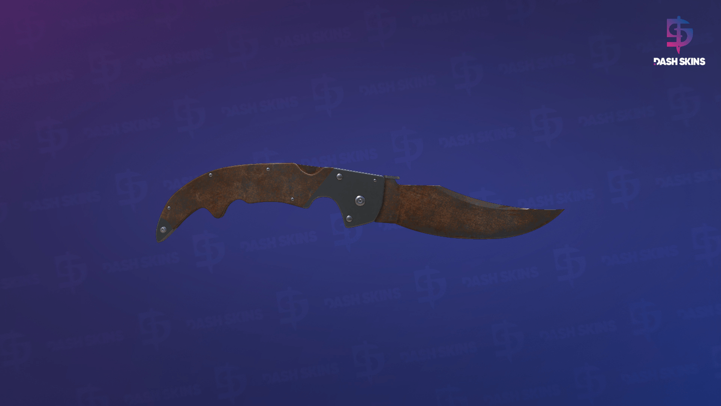 ★ Falchion Knife | Rust Coat (Battle-Scarred) Screenshot Playside
