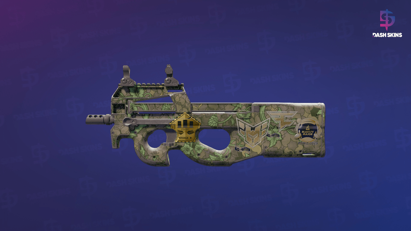 Souvenir P90 | Verdant Growth (Field-Tested) Screenshot Playside