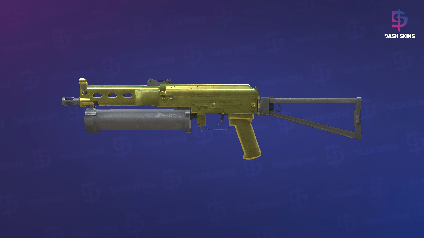 PP-Bizon | Brass (Factory New) Screenshot Playside