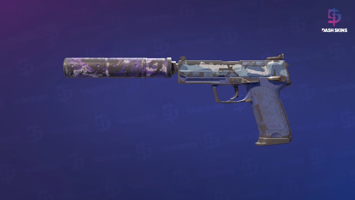 USP-S | Alpine Camo (Battle-Scarred) Screenshot Playside