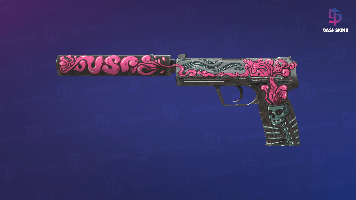 USP-S | Cortex (Well-Worn) Screenshot Playside