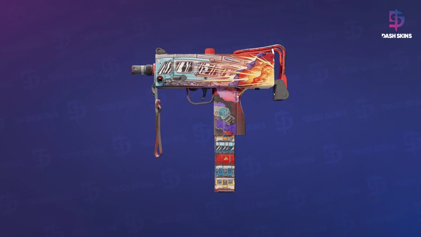 MAC-10 | Derailment (Field-Tested) Screenshot Playside