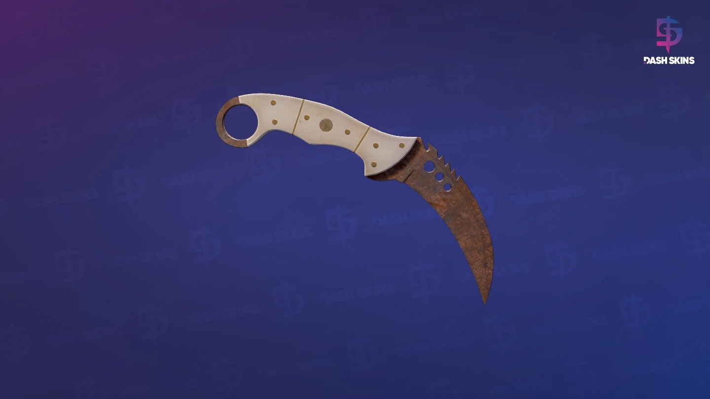 ★ Talon Knife | Rust Coat (Battle-Scarred) Screenshot Playside