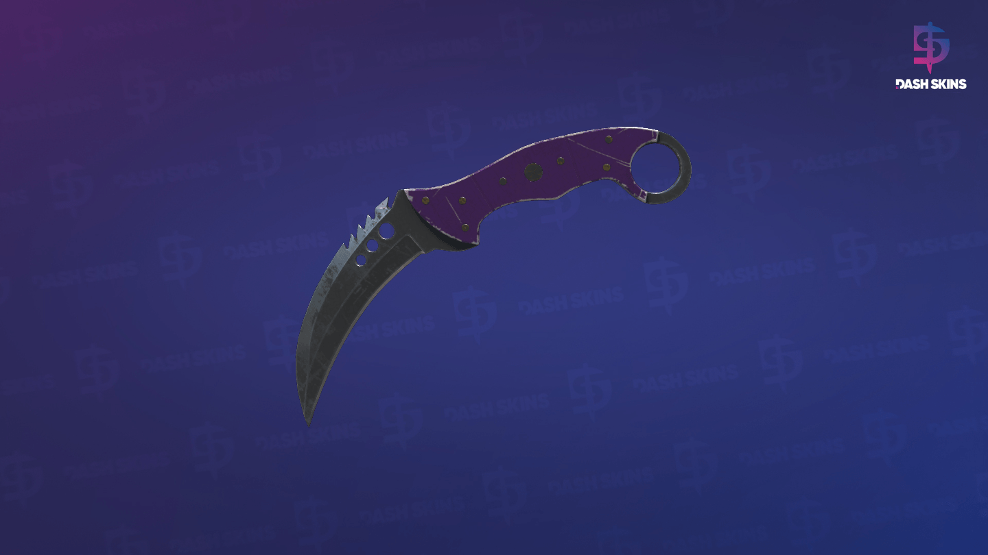 ★ Talon Knife | Ultraviolet (Battle-Scarred) Screenshot Playside
