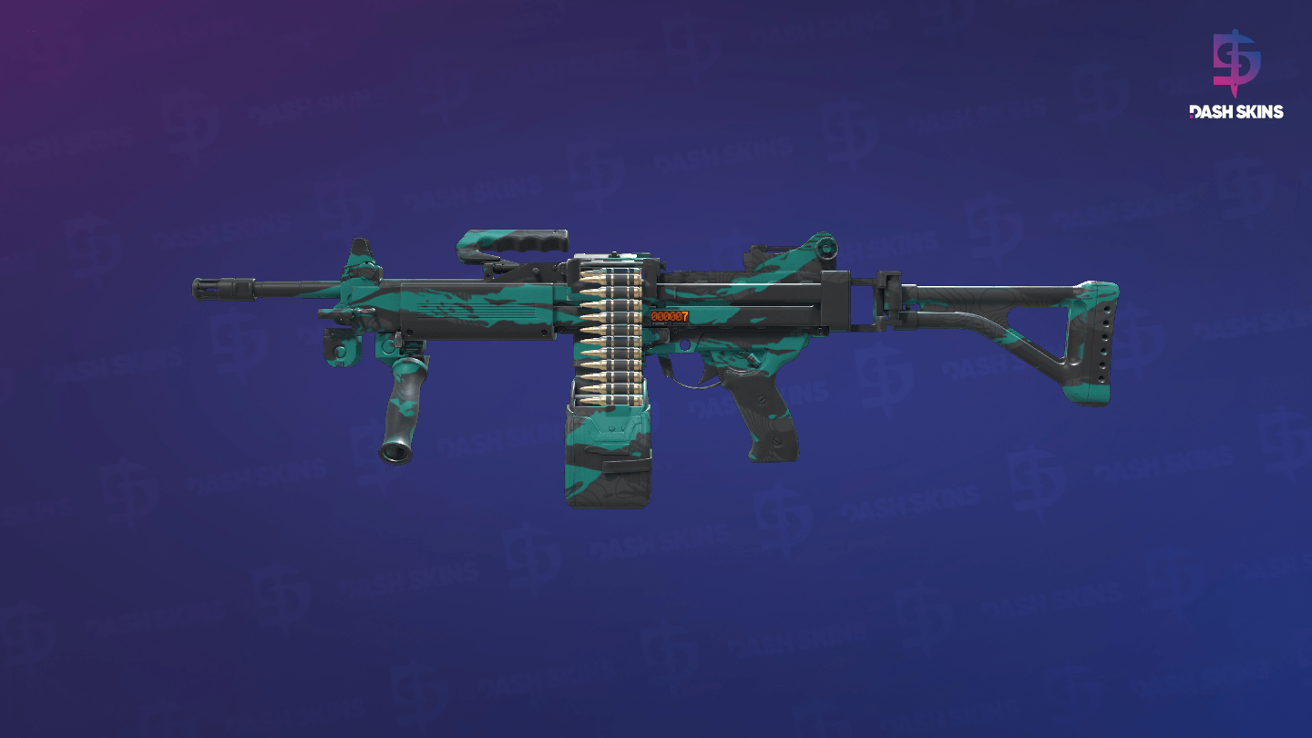StatTrak™ Negev | Terrain (Factory New) Screenshot Playside