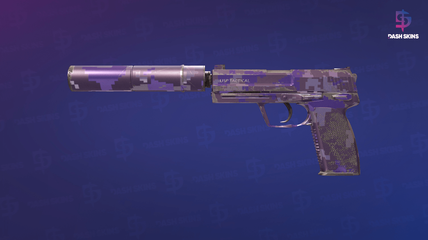 USP-S | Purple DDPAT (Field-Tested) Screenshot Playside
