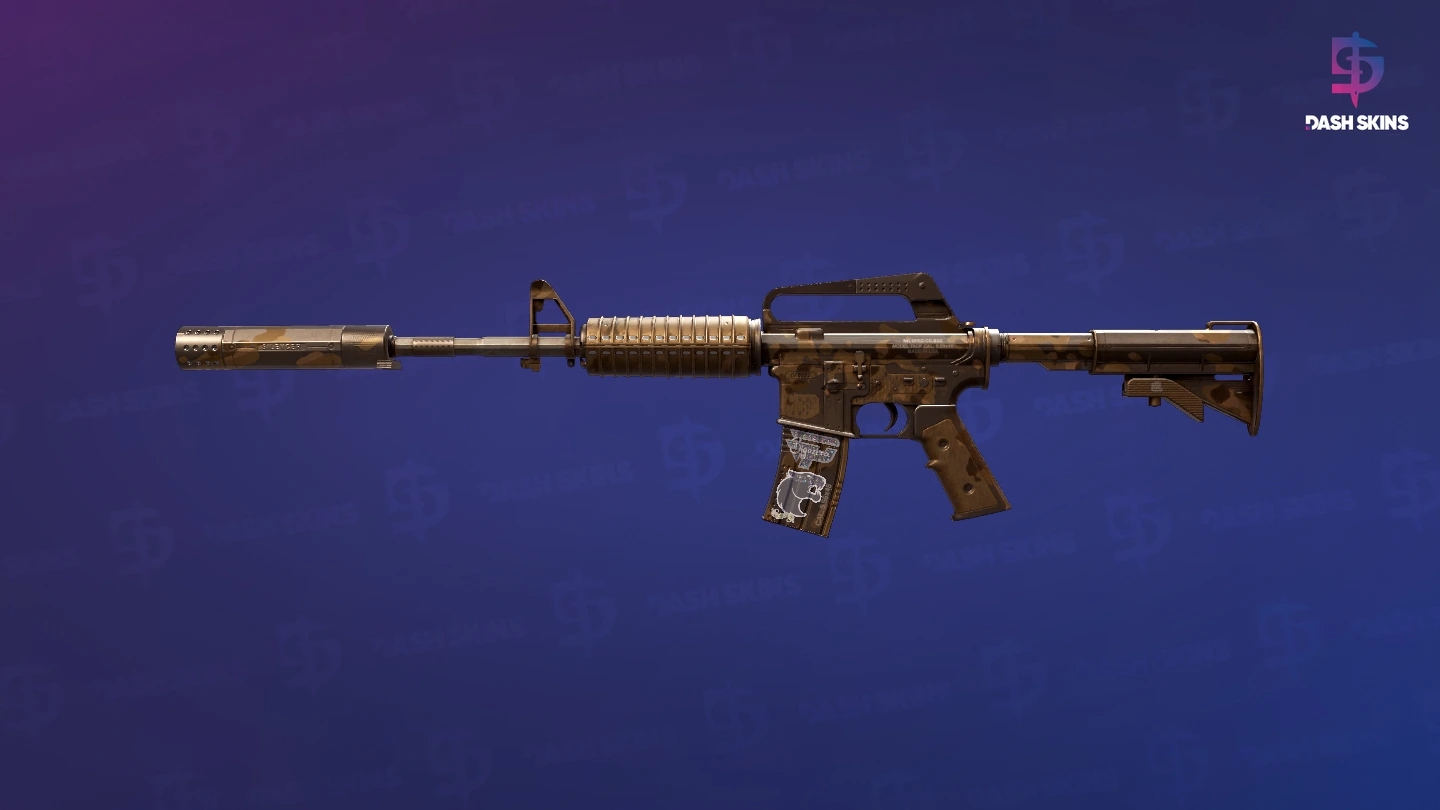 M4A1-S | Mud-Spec (Well-Worn) Screenshot Playside