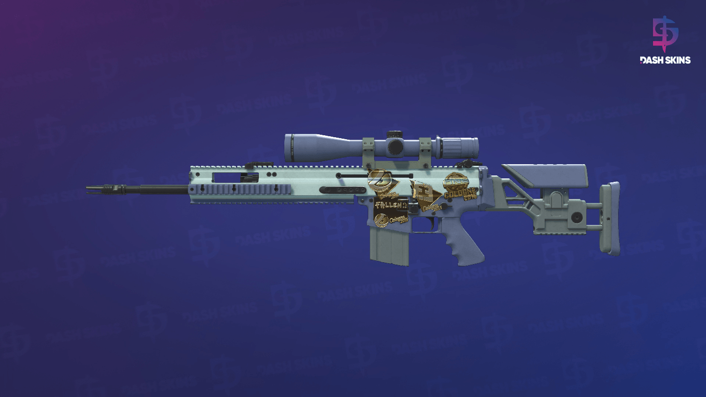 Souvenir SCAR-20 | Storm (Minimal Wear) Screenshot Playside